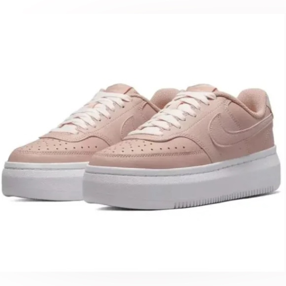 Nike court vision women’s 8.5 shoes pink oxford